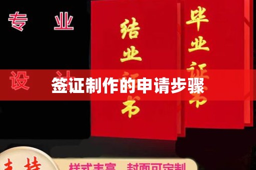 南浔签证制作的申请步骤
