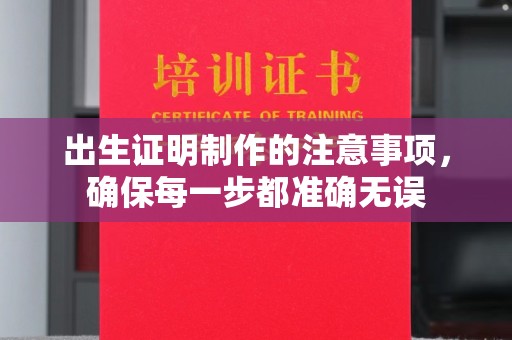 南浔出生证明制作的注意事项，确保每一步都准确无误