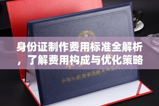 南浔身份证制作费用标准全解析，了解费用构成与优化策略
